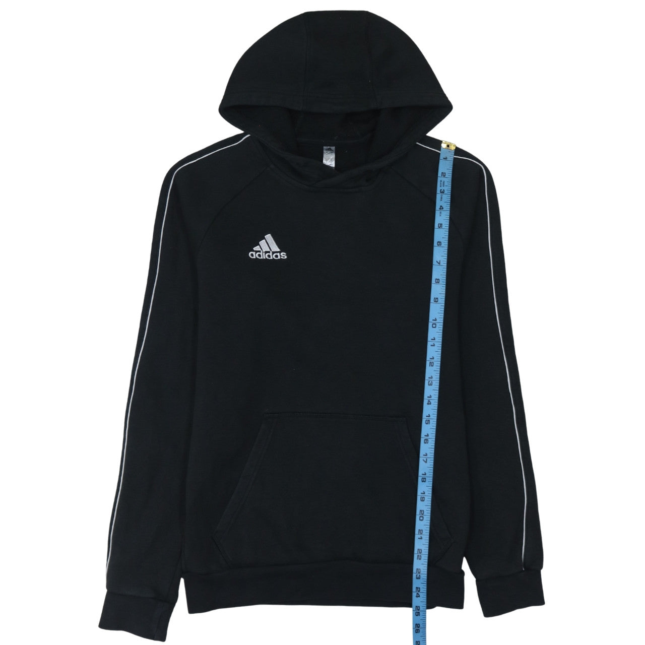 Adidas Men's Black Pullover Hoodie Small Fleece Sportswear