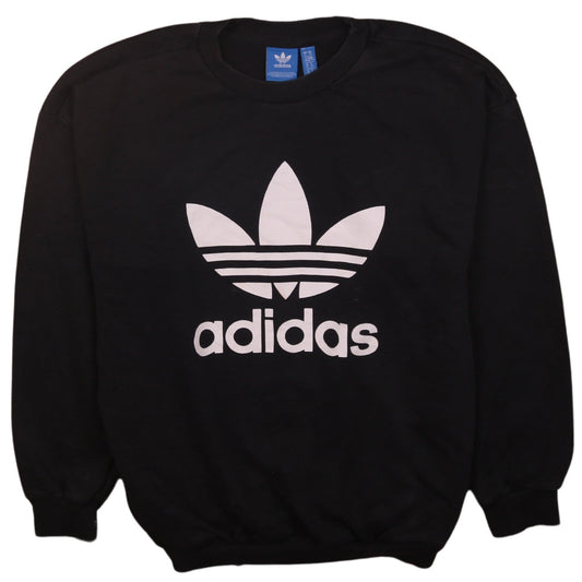 Womens UK Size 6 adidas Black Pullover Sweatshirt