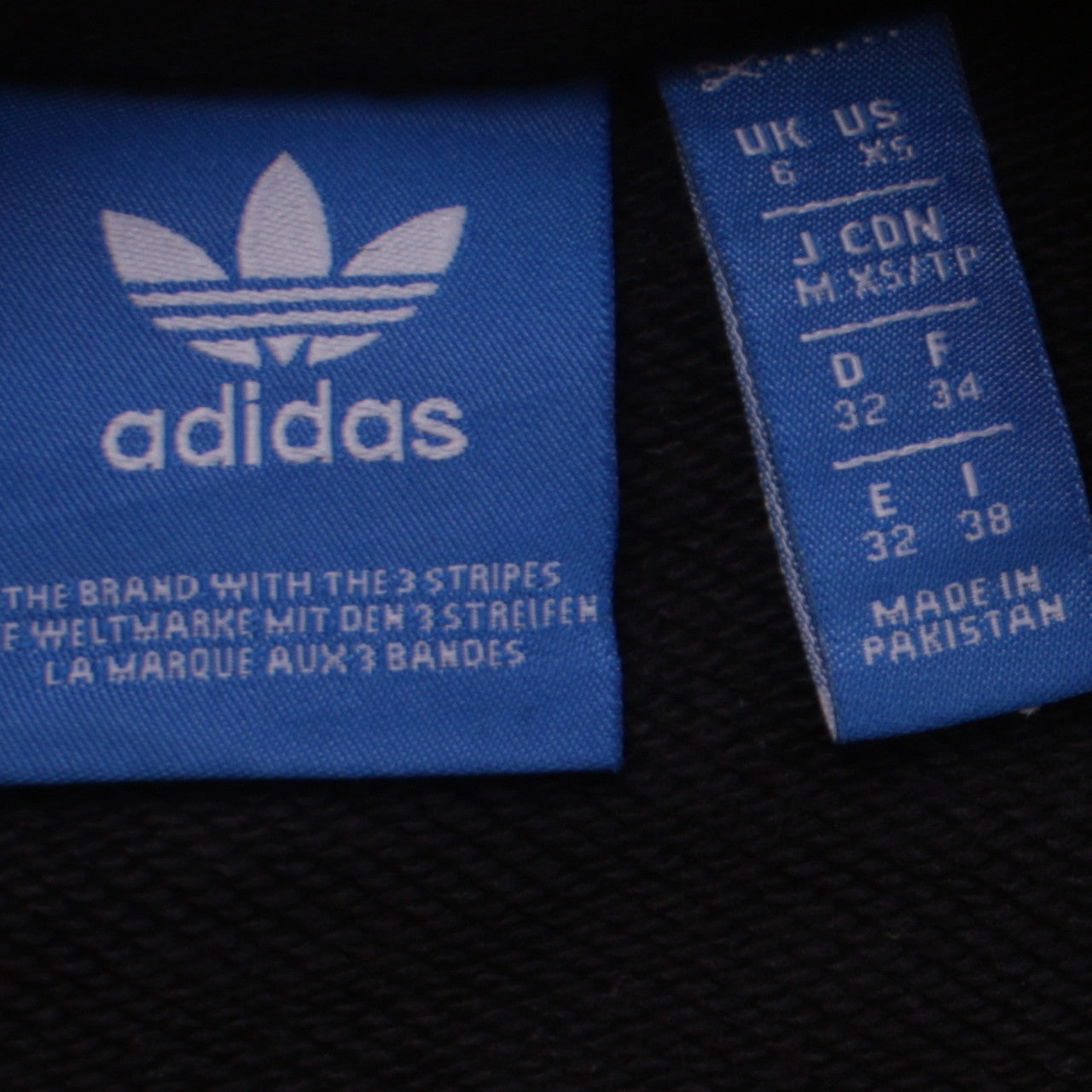Womens UK Size 6 adidas Black Pullover Sweatshirt
