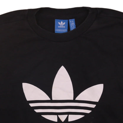 Womens UK Size 6 adidas Black Pullover Sweatshirt