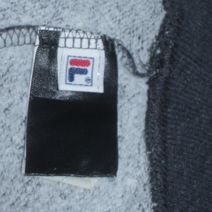Fila Mens Grey Crew Neck Pullover Sweatshirt Medium