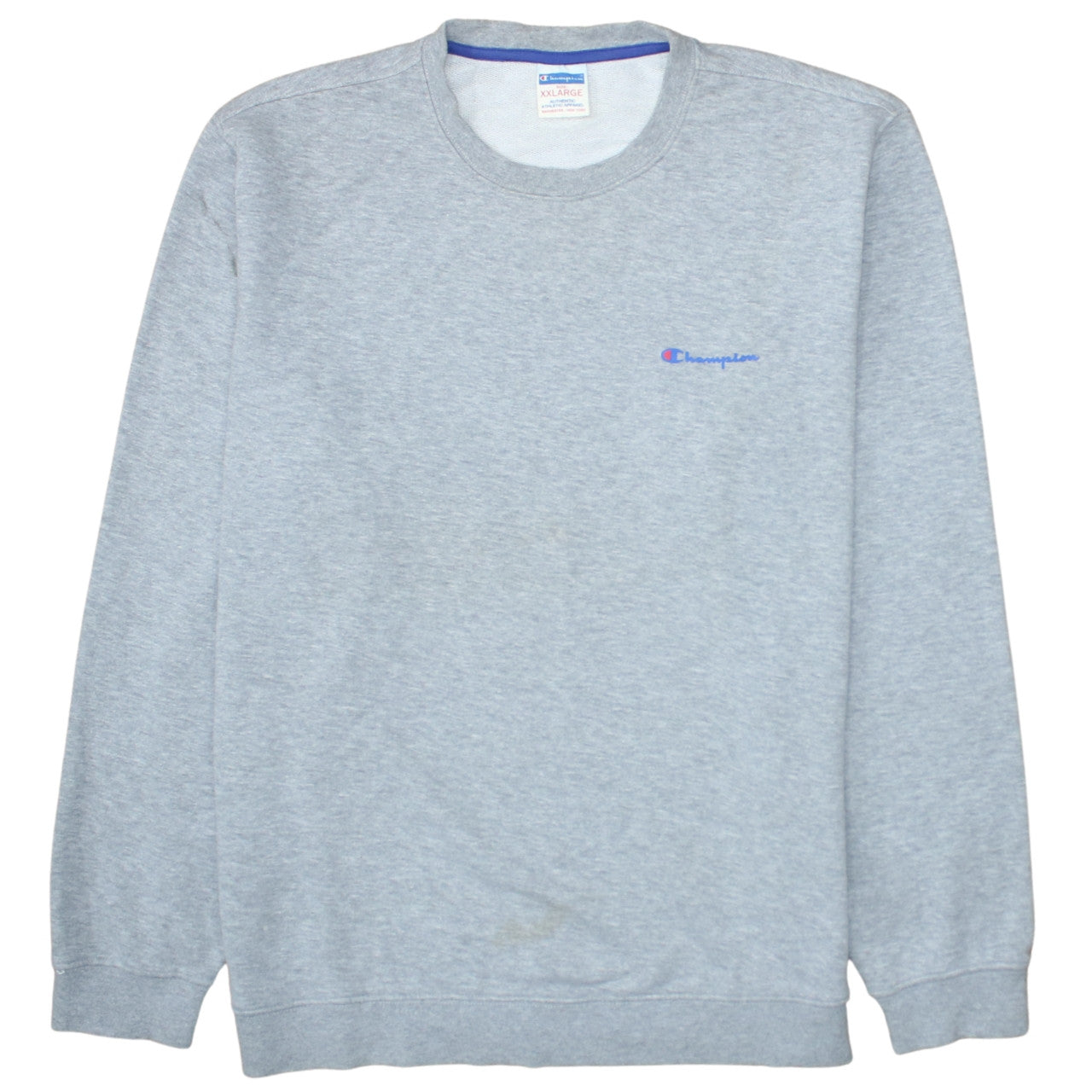 Champion Men's Grey 2XL Crew Neck Pullover Sweatshirt