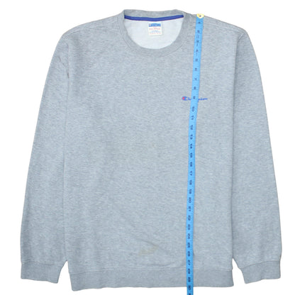 Champion Men's Grey 2XL Crew Neck Pullover Sweatshirt