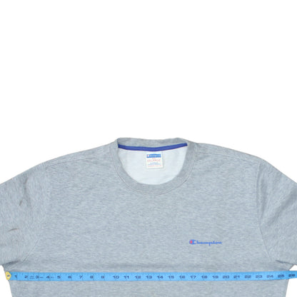 Champion Men's Grey 2XL Crew Neck Pullover Sweatshirt