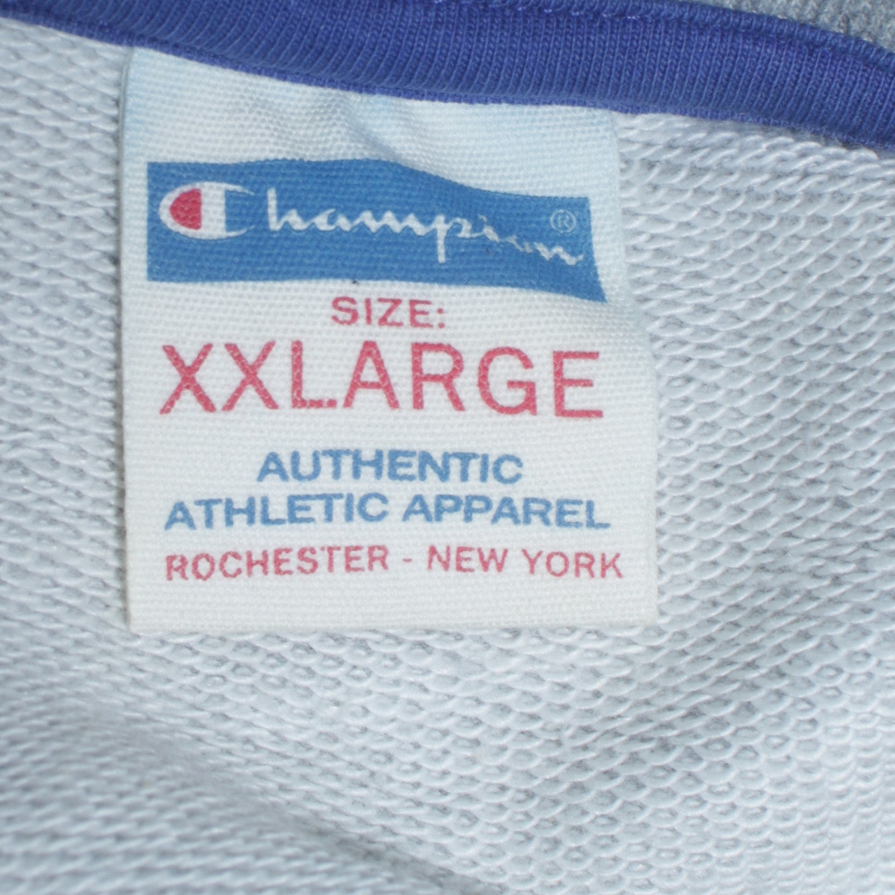 Champion Men's Grey 2XL Crew Neck Pullover Sweatshirt