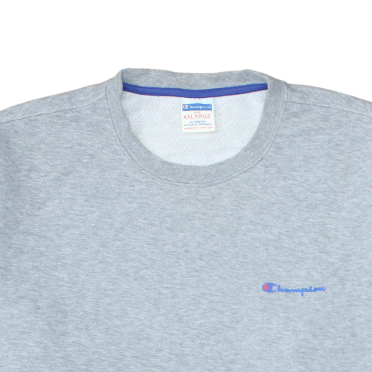 Champion Men's Grey 2XL Crew Neck Pullover Sweatshirt