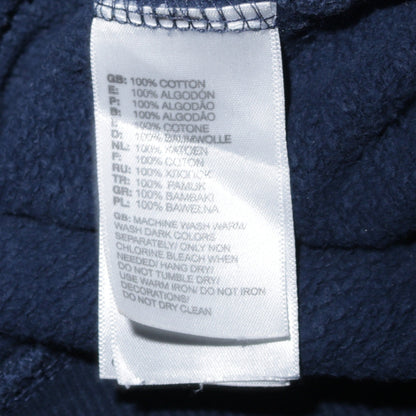 Mens UK Size M The North Face Blue Pullover Hoodie