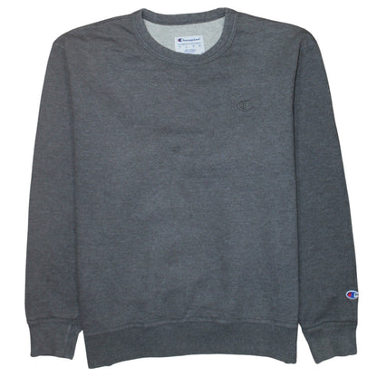 Mens UK Size L Champion Grey Pullover Sweatshirt