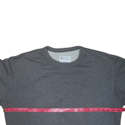 Mens UK Size L Champion Grey Pullover Sweatshirt