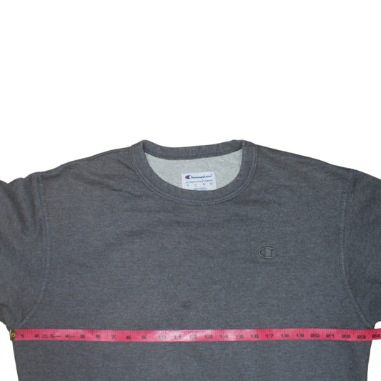 Mens UK Size L Champion Grey Pullover Sweatshirt