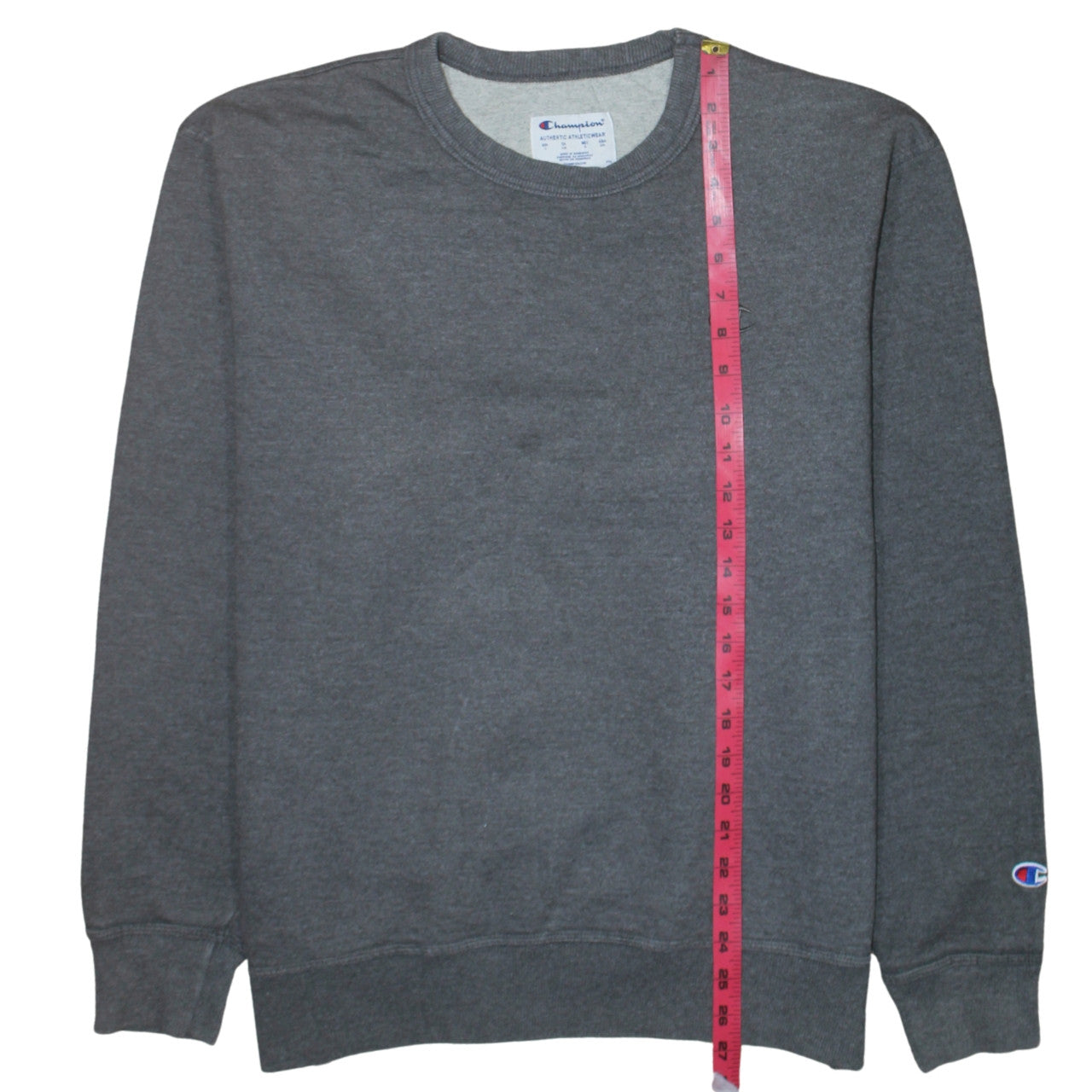 Mens UK Size L Champion Grey Pullover Sweatshirt