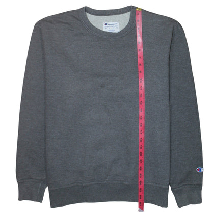 Mens UK Size L Champion Grey Pullover Sweatshirt