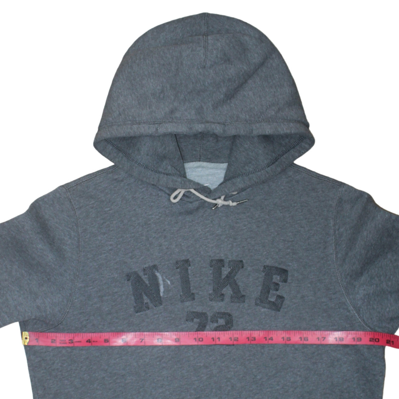 Mens UK Size S Nike Grey Pullover Hoodie