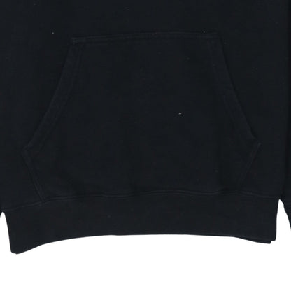 Champion Men's Black Medium Pullover Hoodie with Logo