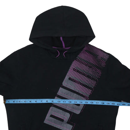 Mens UK Size S PUMA Black Pullover Hoodie