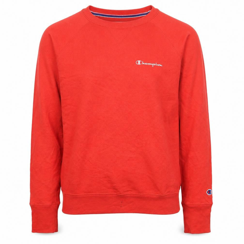 Mens UK Size S Champion Red Pullover Sweatshirt