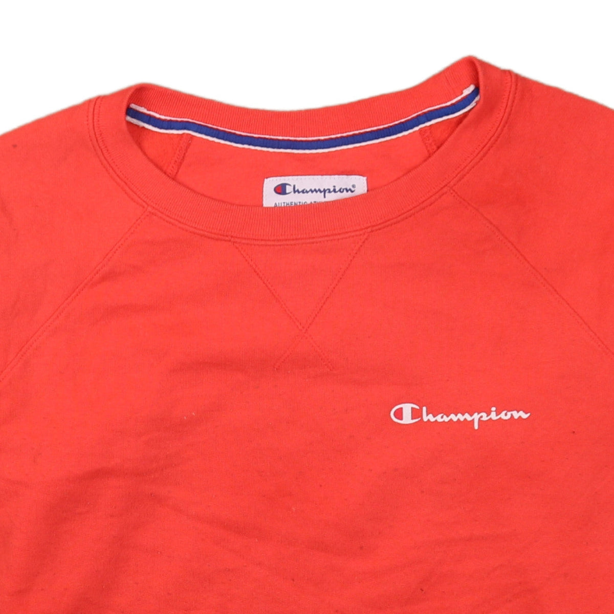 Mens UK Size S Champion Red Pullover Sweatshirt