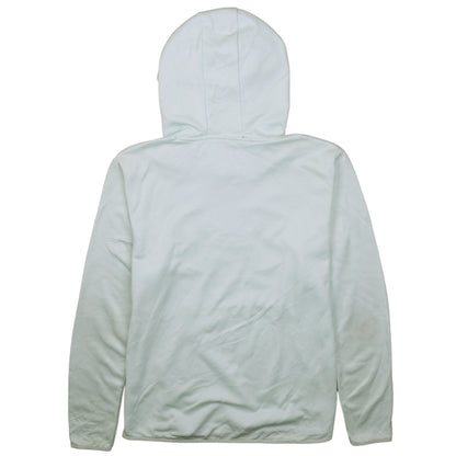 Under Armour Men's White Pullover Hoodie L Logo Fleece Sportswear