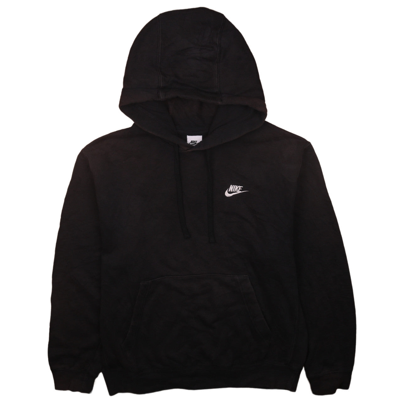Mens UK Size M Nike Black Pullover Hoodie