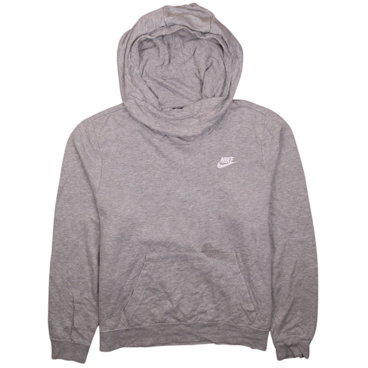 Mens UK Size L Nike Grey Pullover Hoodie