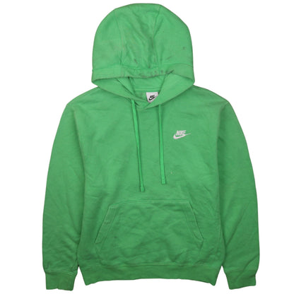 Nike Men's Green Pullover Hoodie Small Regular Fit Fleece