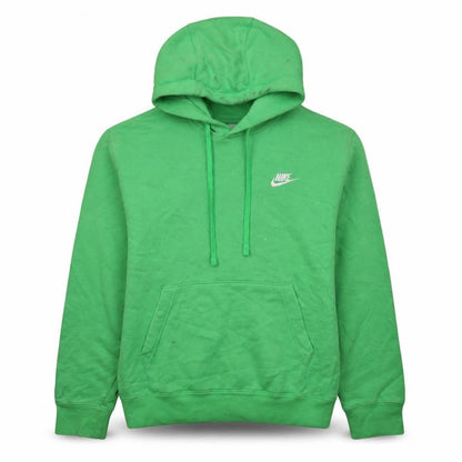 Nike Men's Green Pullover Hoodie Small Regular Fit Fleece