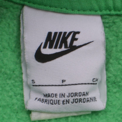 Nike Men's Green Pullover Hoodie Small Regular Fit Fleece