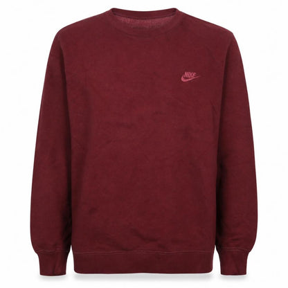 Mens UK Size L Nike Red Pullover Sweatshirt
