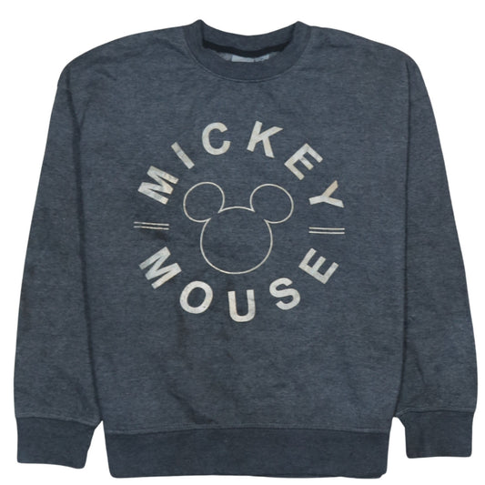 Womens UK Size XS Disney Grey Pullover Sweatshirt