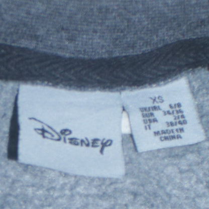 Womens UK Size XS Disney Grey Pullover Sweatshirt