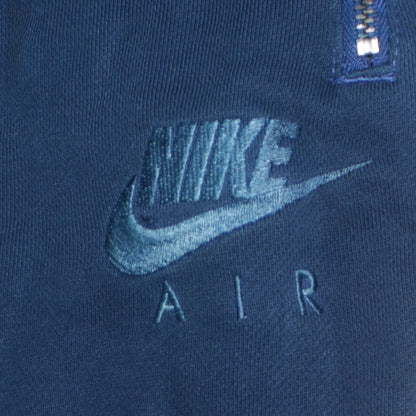 Nike Men's Blue Air Jogger Sweatpants S Regular Fit Fleece Tapered