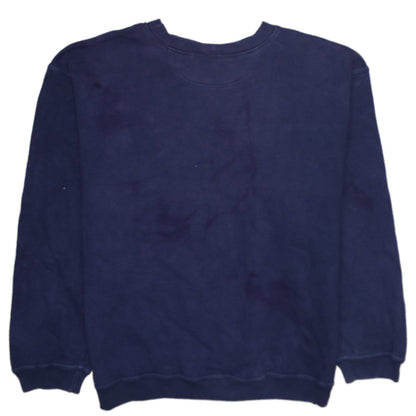Mens UK Size L adidas Blue Pullover Sweatshirt