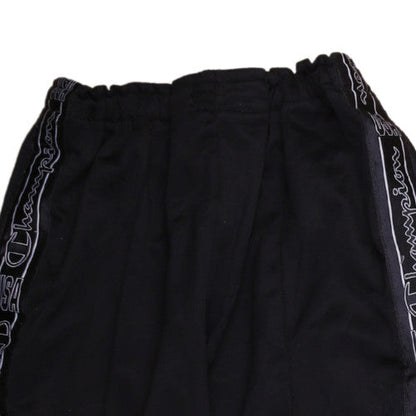 Champion Boys Black Large 11-12 Years Track Pants with Side Stripe