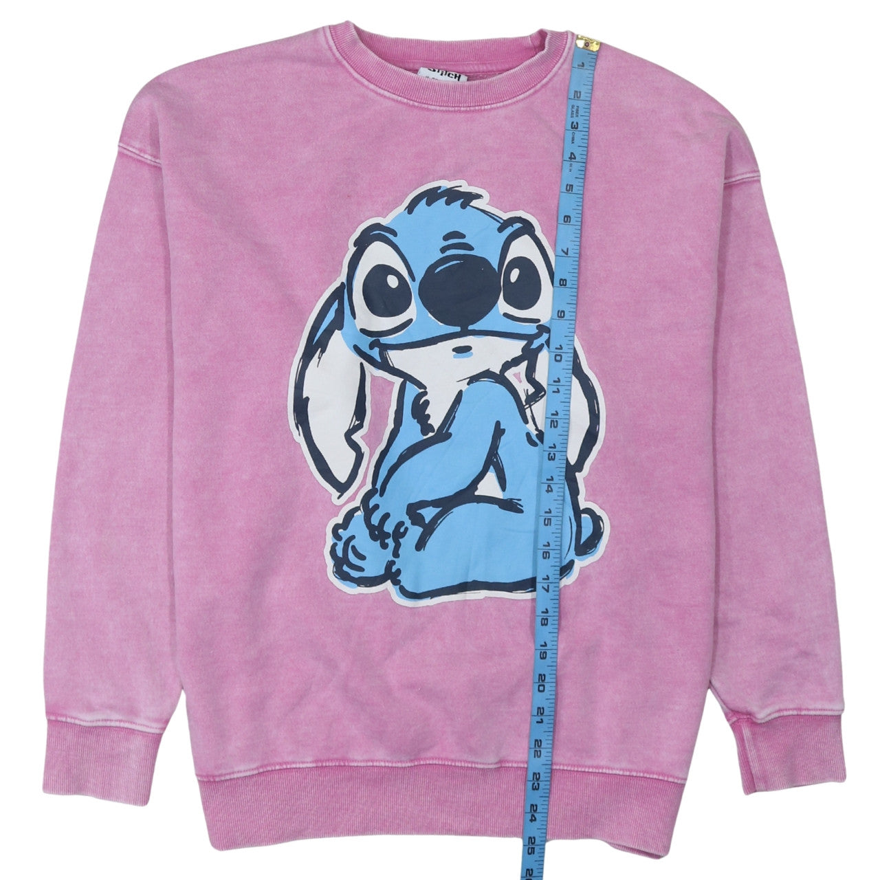 Womens UK Size 2XS Primark Pink Pullover Sweatshirt