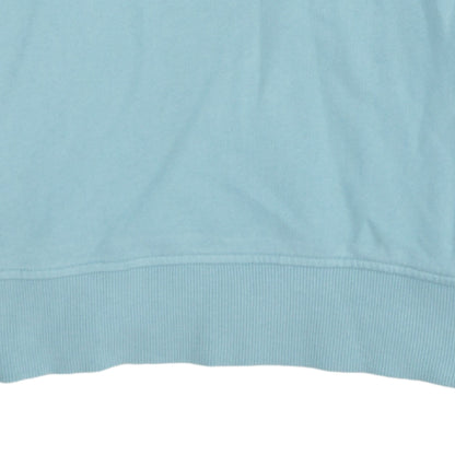 The North Face Womens Blue Cotton Pullover Sweatshirt L
