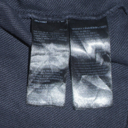 Mens UK Size M Calvin Klein Jeans Black Pullover Hoodie