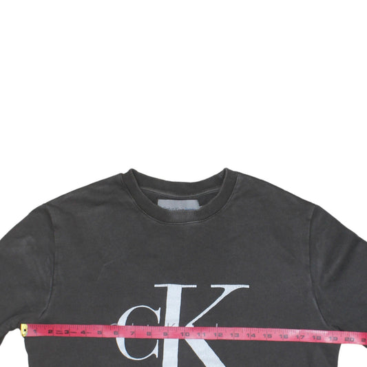 Calvin Klein Jeans Men's Black XS Pullover Sweatshirt