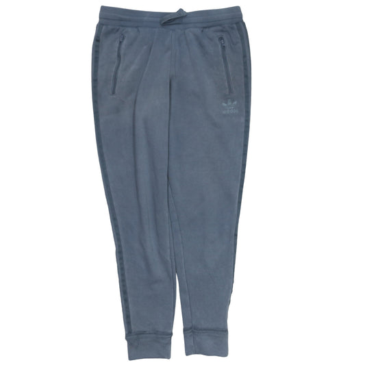 Womens UK Size 10 adidas Slim Fit Jogger Blue Trousers