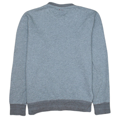 Mens UK Size M Napapijri Grey Pullover Sweatshirt