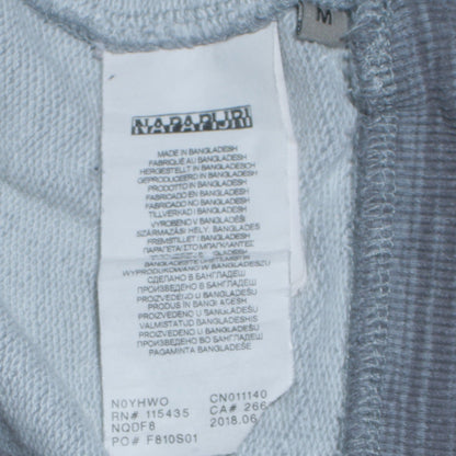 Mens UK Size M Napapijri Grey Pullover Sweatshirt