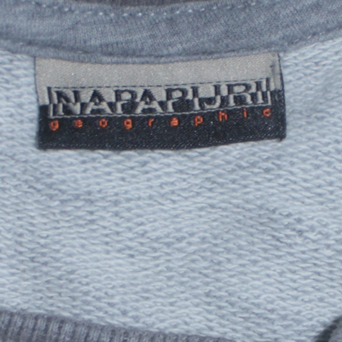 Mens UK Size M Napapijri Grey Pullover Sweatshirt
