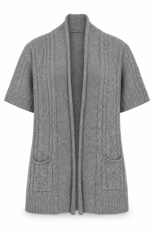 Womens UK Size L Banana Republic Grey Cardigan Jumper