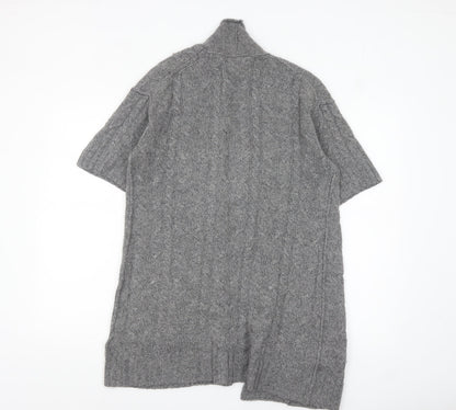 Womens UK Size L Banana Republic Grey Cardigan Jumper