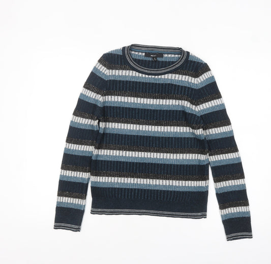 Womens UK Size 12 NEXT Blue Pullover Jumper