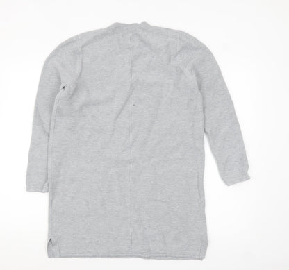 Womens UK Size 12 White Stuff Grey Tunic Jumper