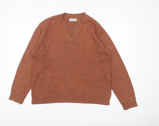 Womens UK Size XL Jumper Brown Pullover Jumper