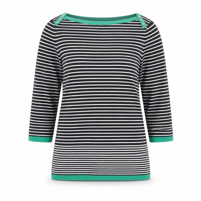 Womens UK Size 12 Laura Ashley Black Pullover Jumper