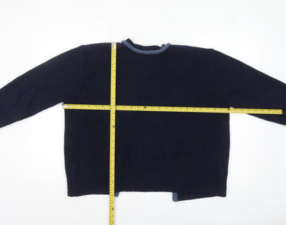 Womens UK Size S Zara Blue Cardigan Jumper