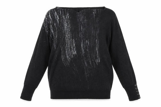 Womens UK Size S Mint Velvet Black Pullover Jumper