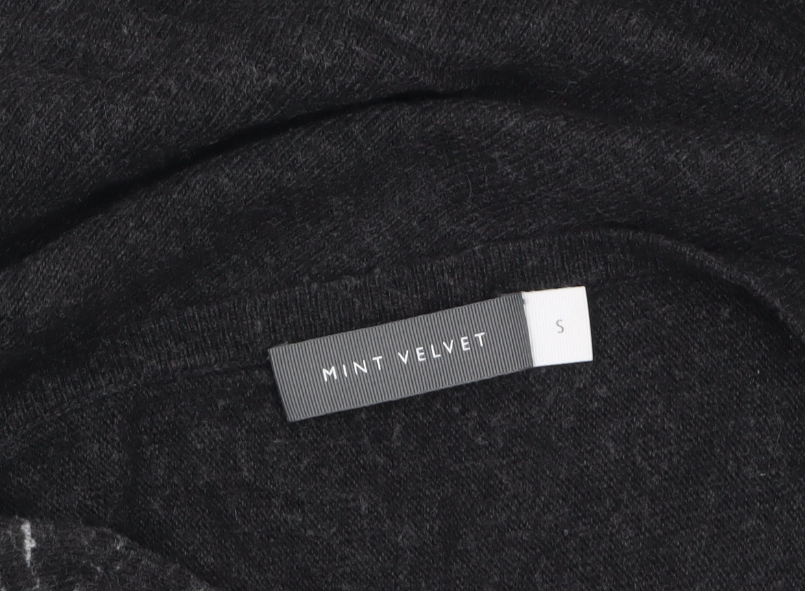 Womens UK Size S Mint Velvet Black Pullover Jumper